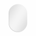 Espelho Multiuso Lapidado Pendurador Led Branco 60x40cm Oblongo Botão