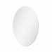 Espelho Multiuso Lapidado Pendurador Led Branco 60x40cm Oval Botão